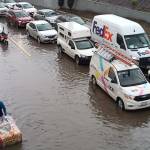 Lluvias pegan en la zona metropolitana