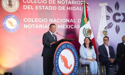 Julio Menchaca inaugura Jornada Nacional del Notariado Mexicano