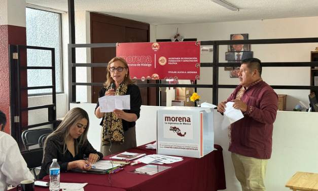 Avanza afiliación de Morena en Hidalgo