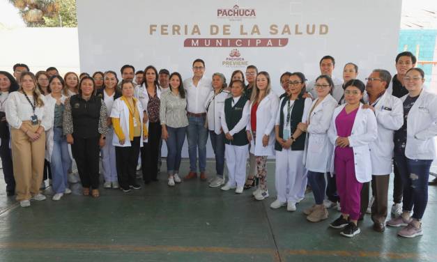Dan inicio jornadas de salud en Pachuca