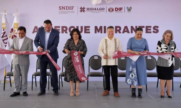 Inauguran albergue para niños migrantes en Pachuca