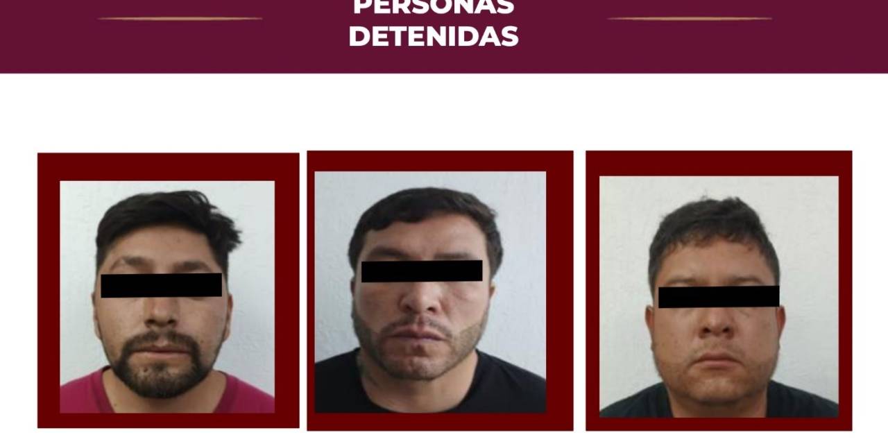 Detienen a grupo armado con drogas y armas en Pachuca