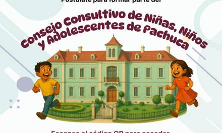 Convoca SIPINNA Pachuca a ser parte del Consejo Consultivo de Niñas, Niños y Adolescentes