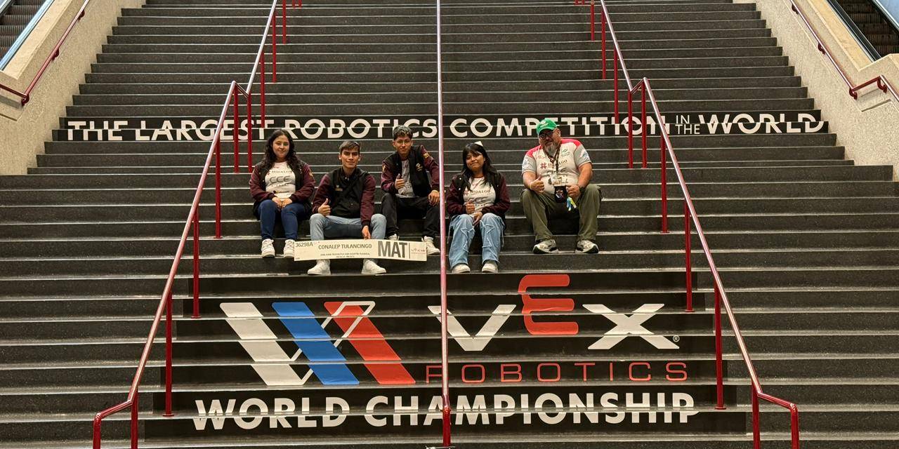 Participan hidalguenses en mundial de robótica