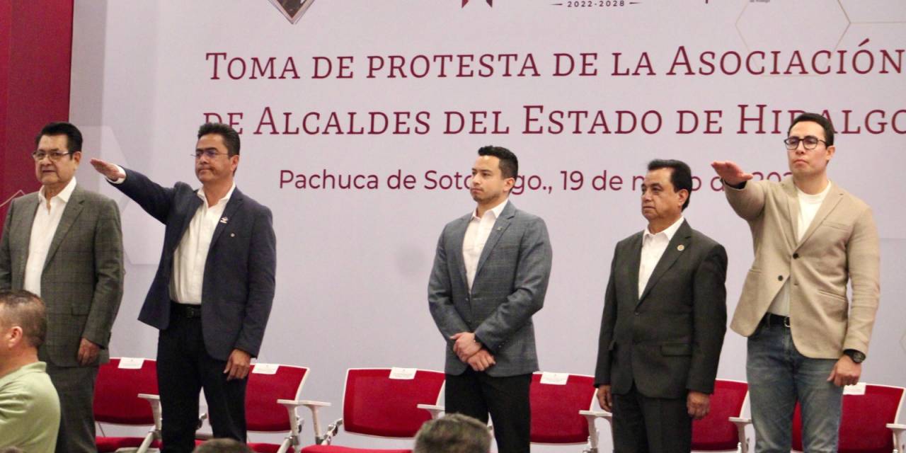 Crean la Asociación de Alcaldes de Hidalgo