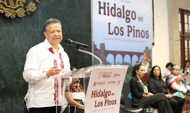 Hidalgo llega a Los Pinos con su cultura, gastronomía y tradición