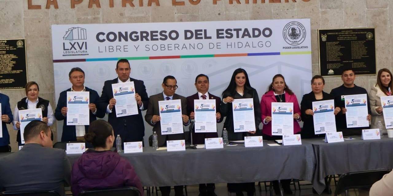 Presentan tercer Congreso Juvenil Hidalgo 2025