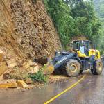 Despliegan maquinaria para atender efectos de las lluvias en 19 municipios