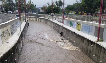 Ante riesgo creciente del cauce, desfogan el Río de las Avenidas