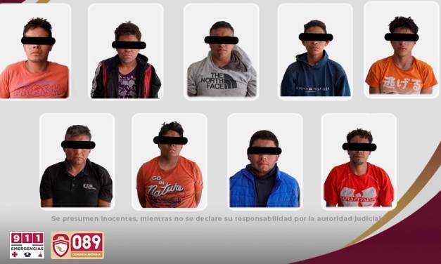 Caen 10 tras robo de tractocamión en Arco Norte