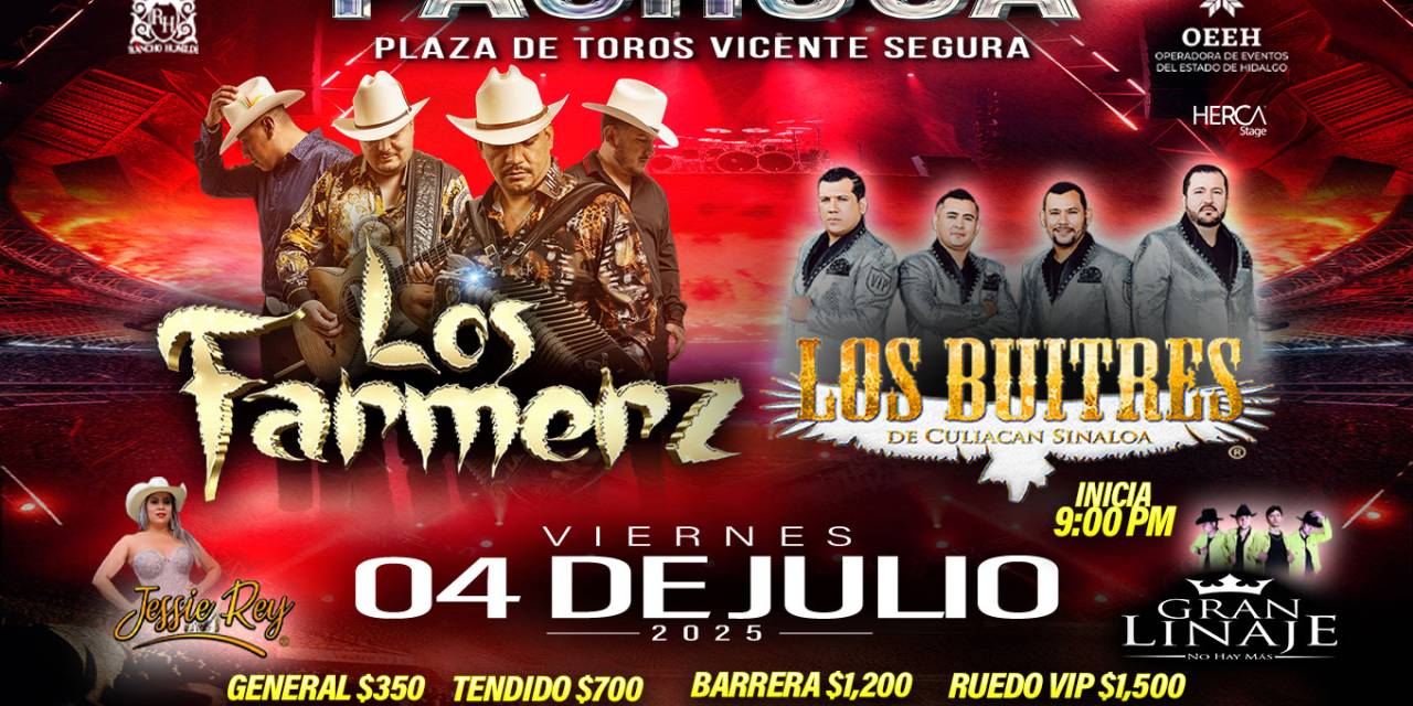 Cancelan presentación de Los Farmerz en Pachuca