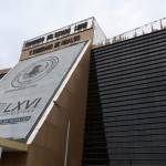 Torre Legislativa presenta daños por lluvias