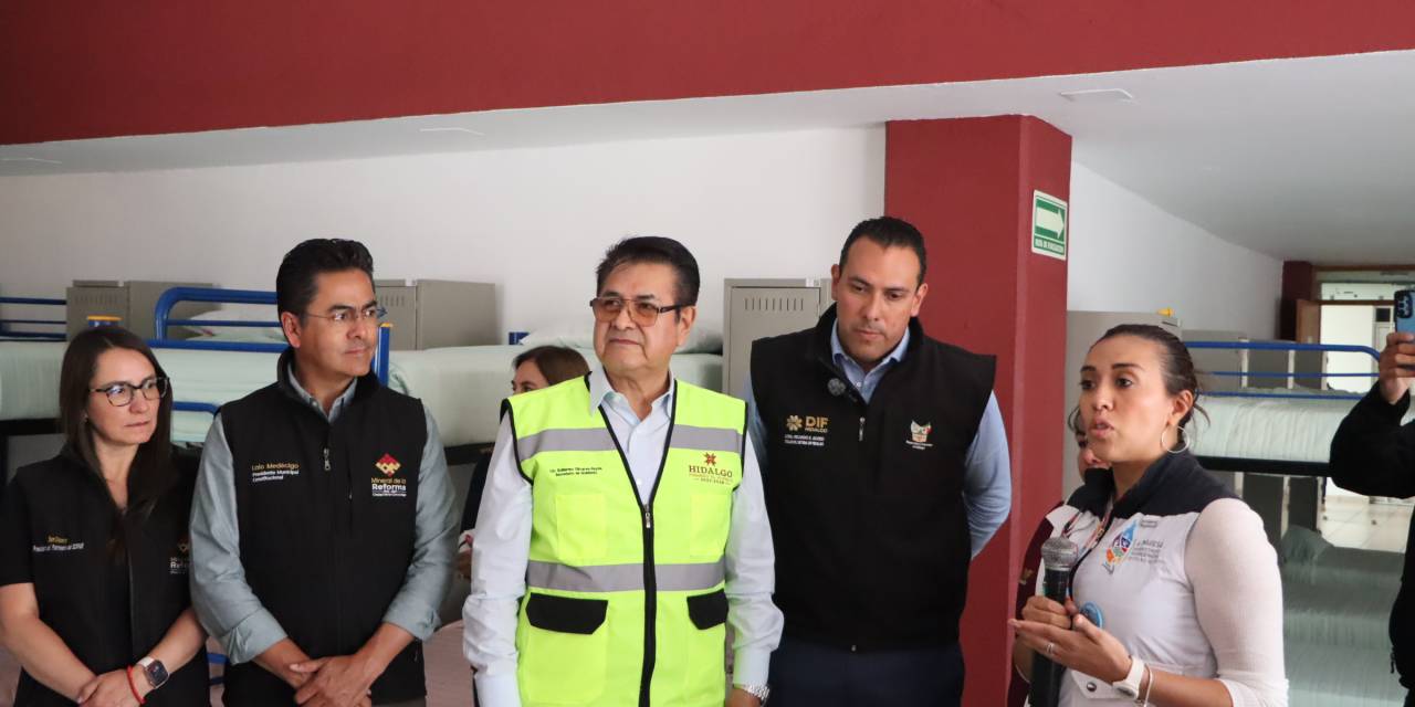 Habilitan albergues para apoyar a los afectados por lluvias