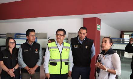 Habilitan albergues para apoyar a los afectados por lluvias