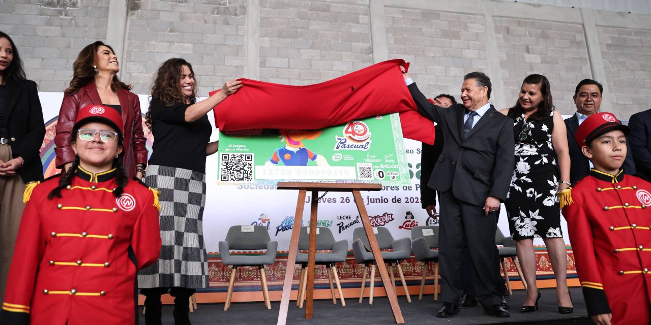 Develan nuevo billete conmemorativo de la Lotería Nacional