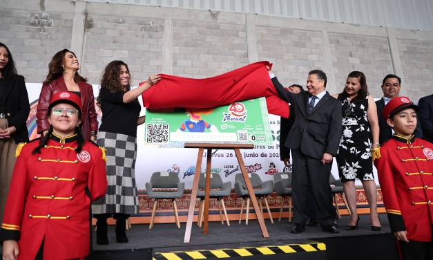 Develan nuevo billete conmemorativo de la Lotería Nacional