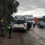 Hallan restos humanos en dos vialidades del Estado de México