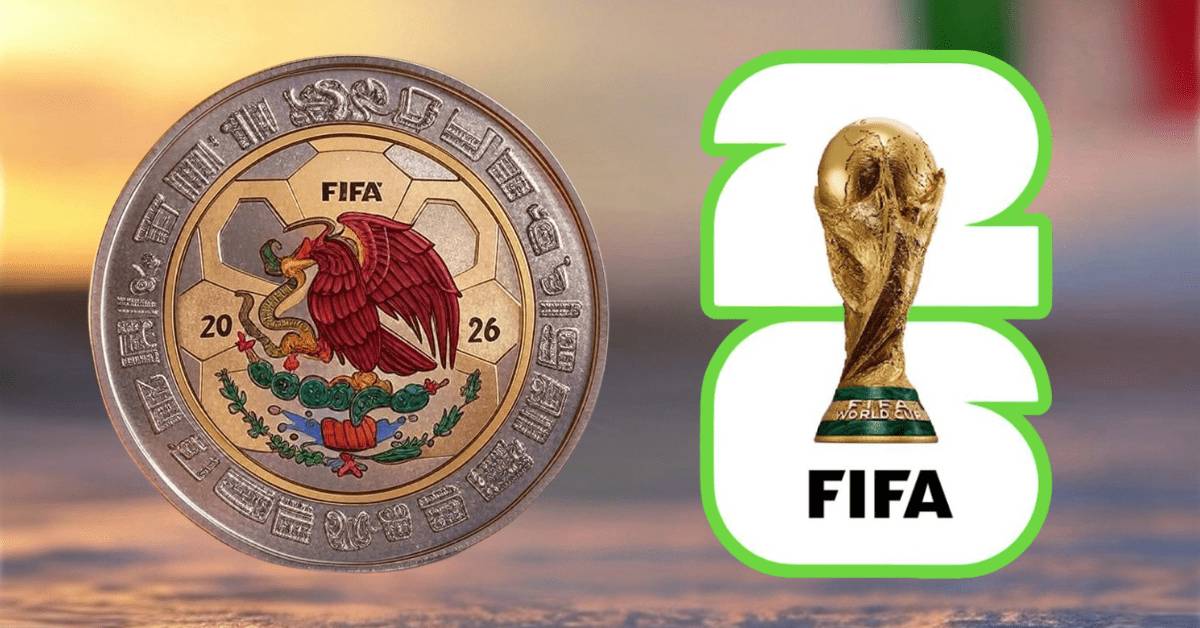 Preparan monedas conmemorativas del Mundial 2026