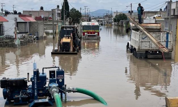 Analizan 3 propuestas contra inundaciones en Mineral de la Reforma