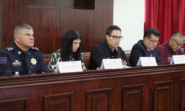 Fortalecen estrategia de seguridad pública en Pachuca
