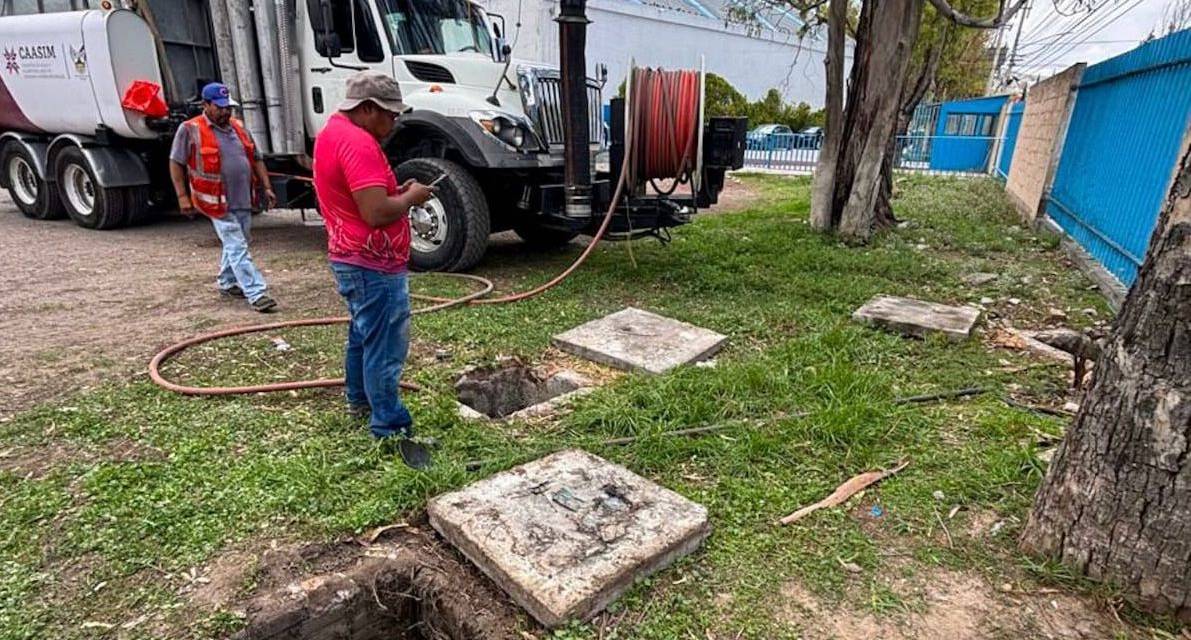 Refuerzan trabajos de limpieza pluvial en Pachuca