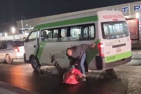 Reportan estable a operador agredido del Tuzobús