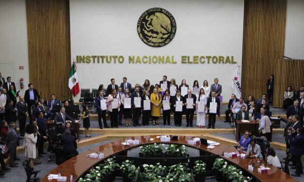 INE declara validez de elección de magistraturas