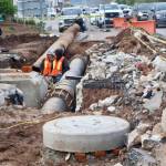 Ejecutan proyecto contra inundaciones en San Antonio