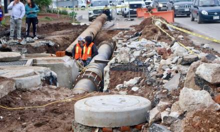 Ejecutan proyecto contra inundaciones en San Antonio