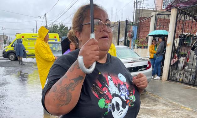 Marbella perdió todo por inundación y se refugió en un albergue