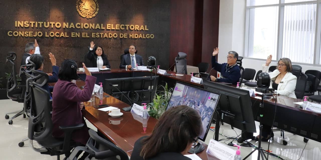 INE Hidalgo da por finalizado el proceso electoral del Poder Judicial