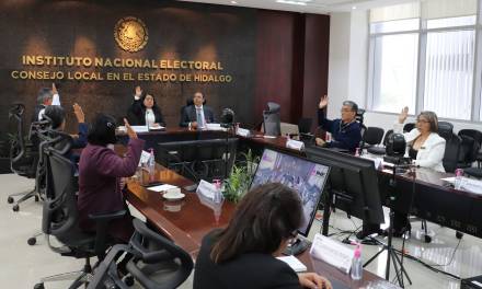 INE Hidalgo da por finalizado el proceso electoral del Poder Judicial
