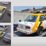 Aseguran taxi involucrado en agresión en Tulancingo