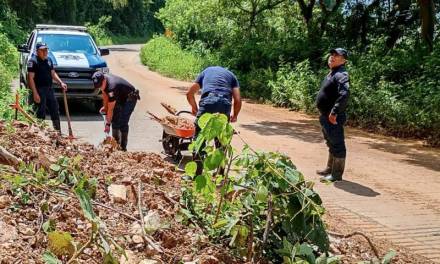 Implementan acciones coordinadas ante lluvias en Tezontepec de Aldama