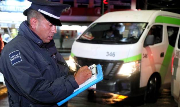Inspeccionan a más de mil unidades de transporte público