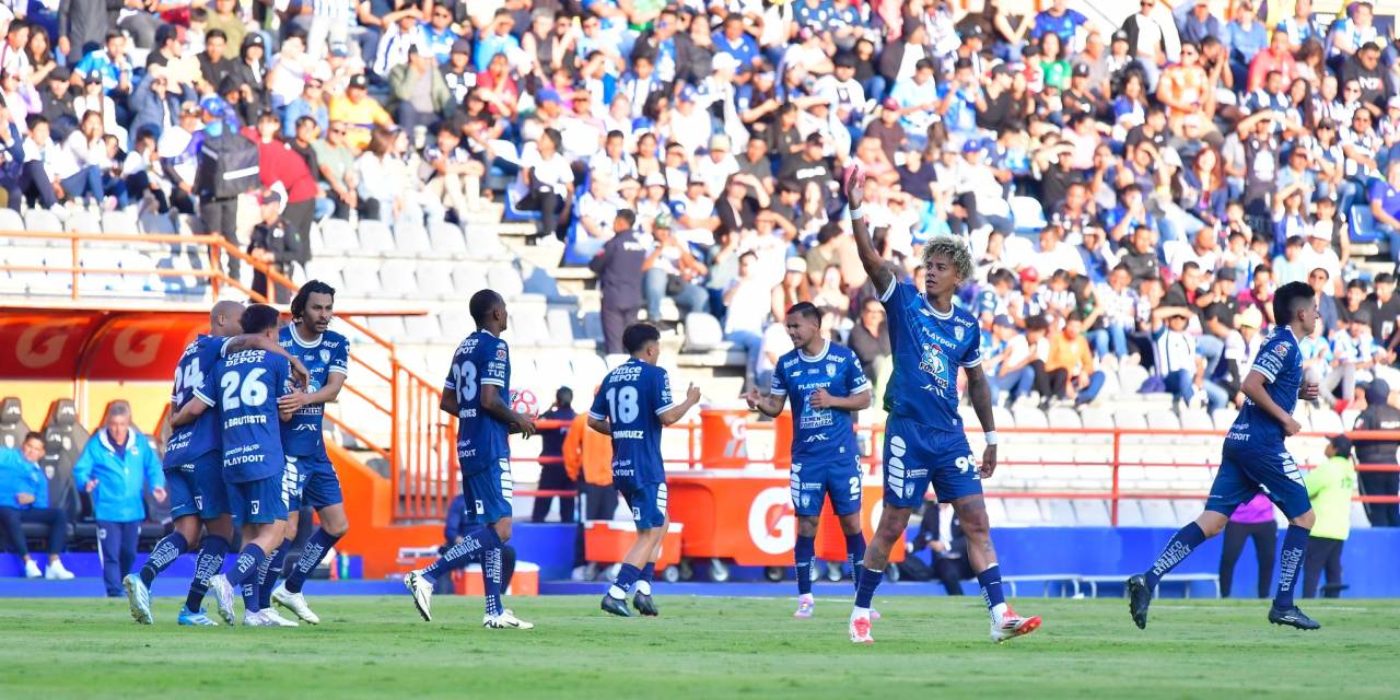 Tuzos arrancan con goleada en el Estadio Hidalgo