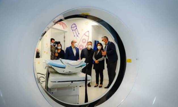 Inauguran resonador magnético del Hospital del Niño DIF Hidalgo