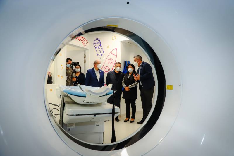Inauguran resonador magnético del Hospital del Niño DIF Hidalgo