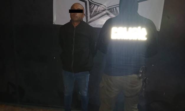 Detienen a hombre con orden de aprehensión en Pachuca
