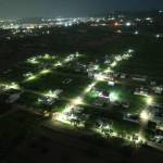 Rehabilitan luminarias en colonia Valle del Palmar en Pachuca