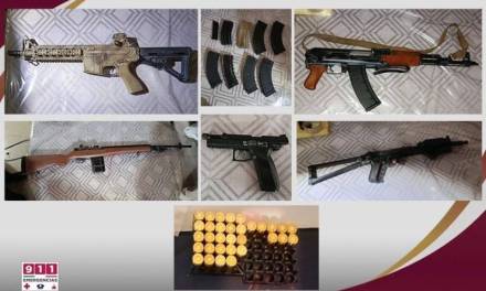 Confiscan más de 4 mil dosis de droga y armas en Pachuca