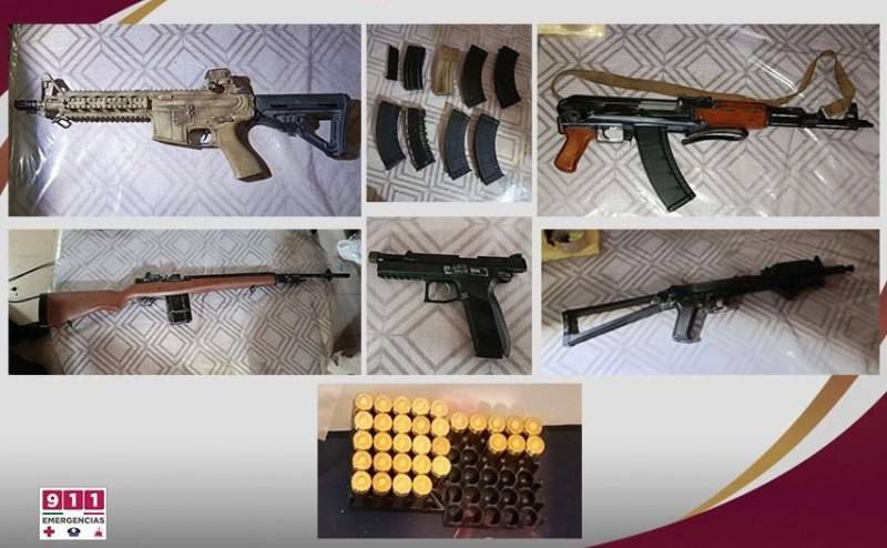 Confiscan más de 4 mil dosis de droga y armas en Pachuca