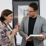 Firma Jorge Reyes convenio para restauración del Reloj Monumental