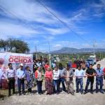 Cuauhtémoc Ochoa gestiona ampliación de red eléctrica en Ixmiquilpan