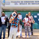 Exigen destitución de Ana Karen Parra de la CDHEH