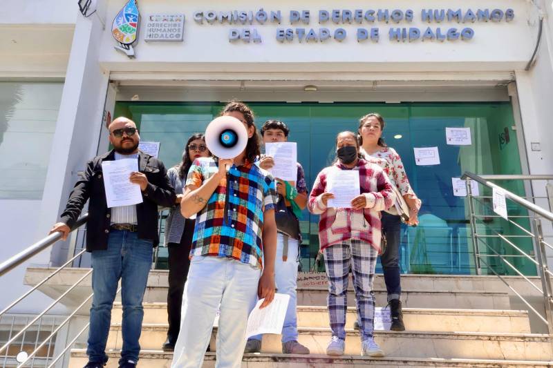 Exigen destitución de Ana Karen Parra de la CDHEH