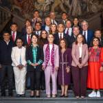 Julio Menchaca acude a reunión con Claudia Sheinbaum