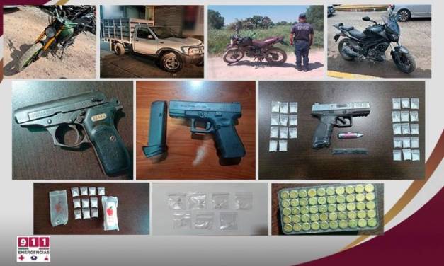 Narcomenudeo y posesión de armas, delitos con mayor incidencia en Hidalgo