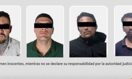 Detienen a cuatro personas por portación ilegal de armas en Tula