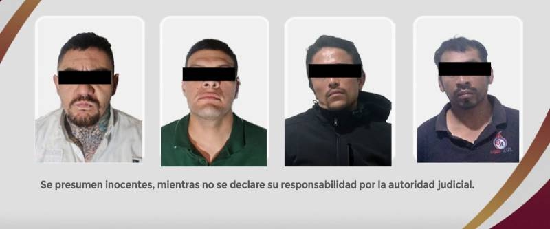 Detienen a cuatro personas por portación ilegal de armas en Tula